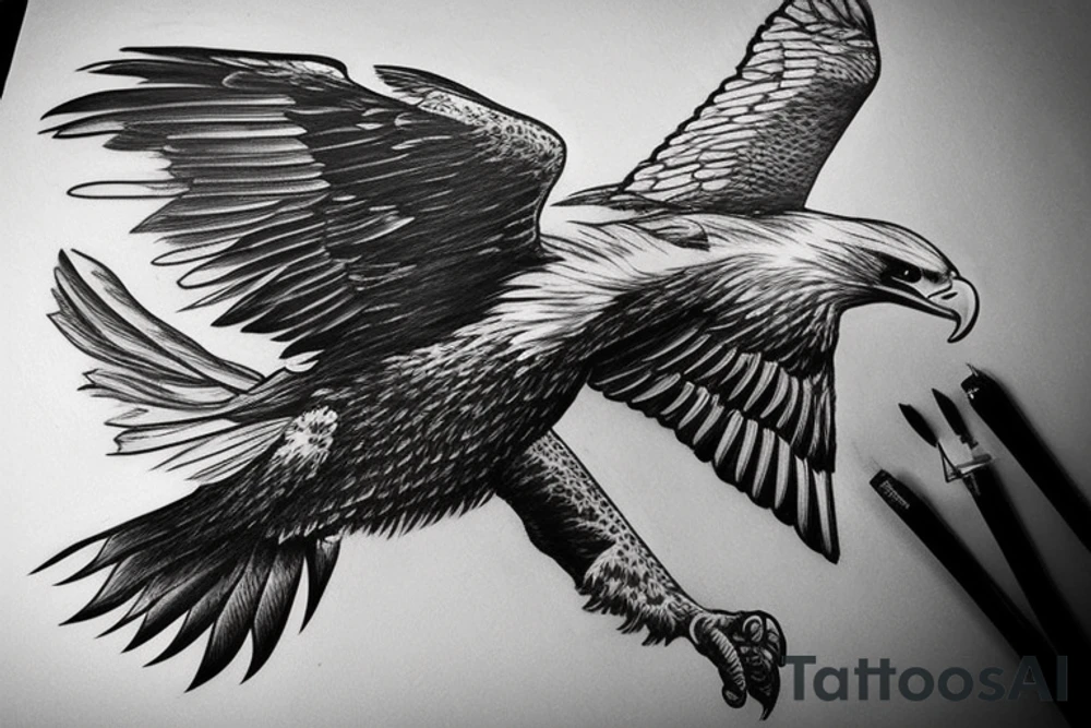 an eagle flying high, in front of a beautiful sunset tattoo idea an eagle flying high, in front of a beautiful sunset tattoo idea