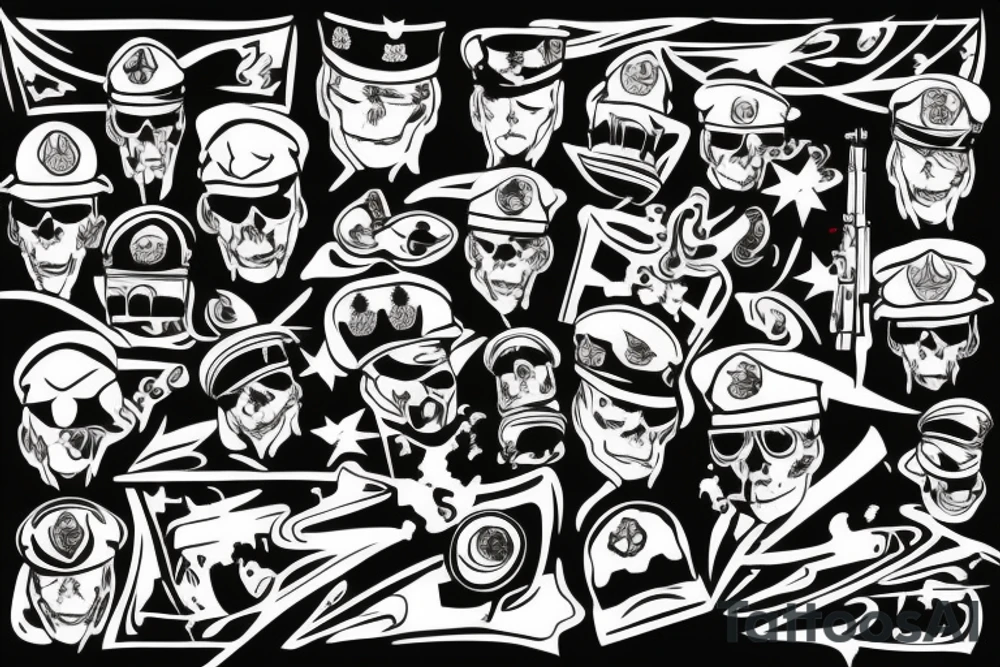 military tattoo idea