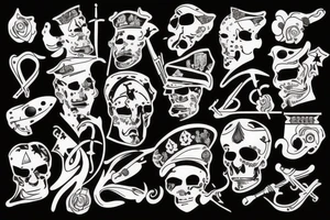 military tattoo idea