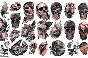 solemn war torn soul contemporary tattoo on stomach tattoo idea