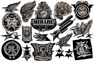 tattoo on stomach military homage tattoo idea