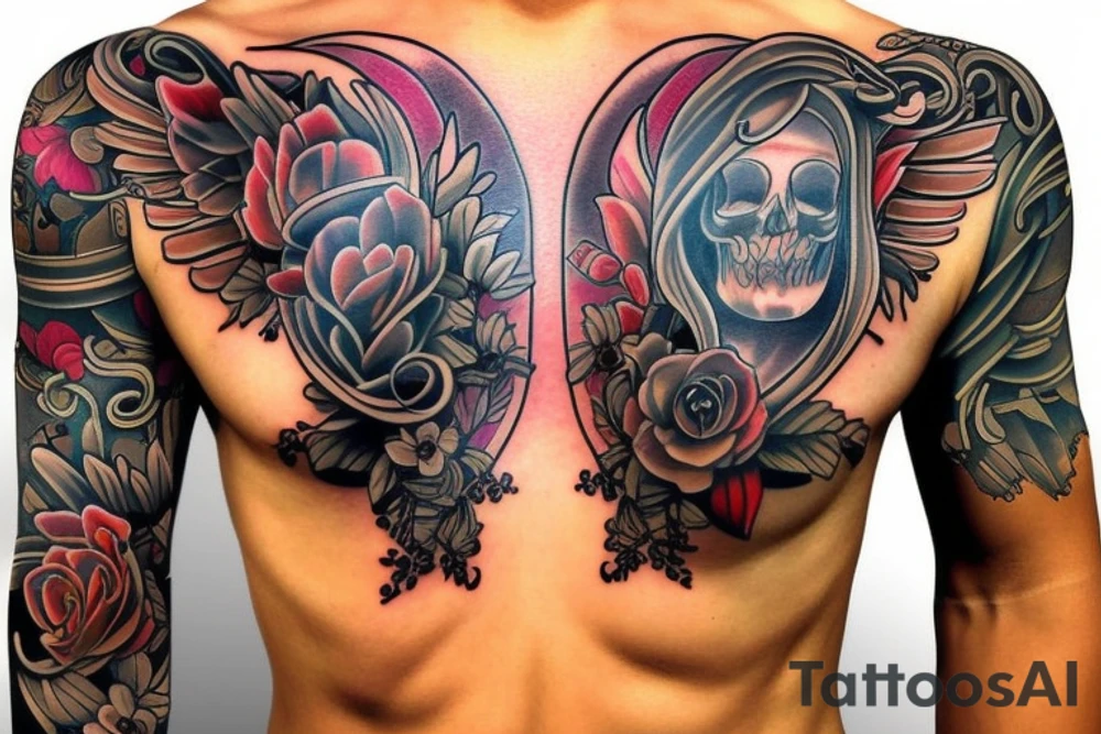 full torso tattoo design tattoo idea