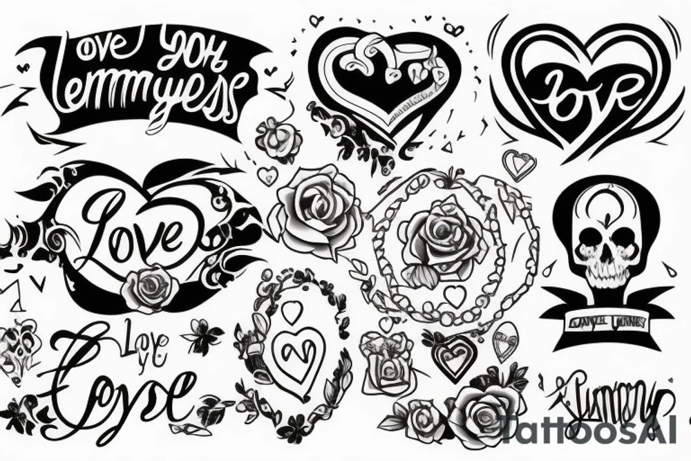 "love your enemies" tattoo idea