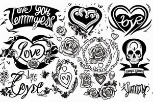 "love your enemies" tattoo idea