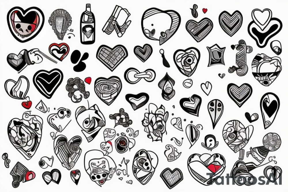 bandage with a heart and adoctor tattoo idea