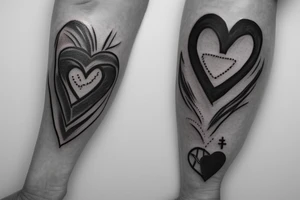 bandage with a heart and a doctor who repair the heart tattoo idea