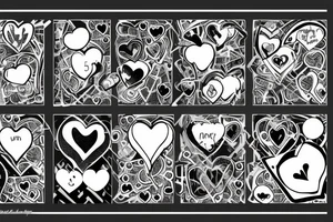 Broken heart with a doctor who repair it tattoo idea