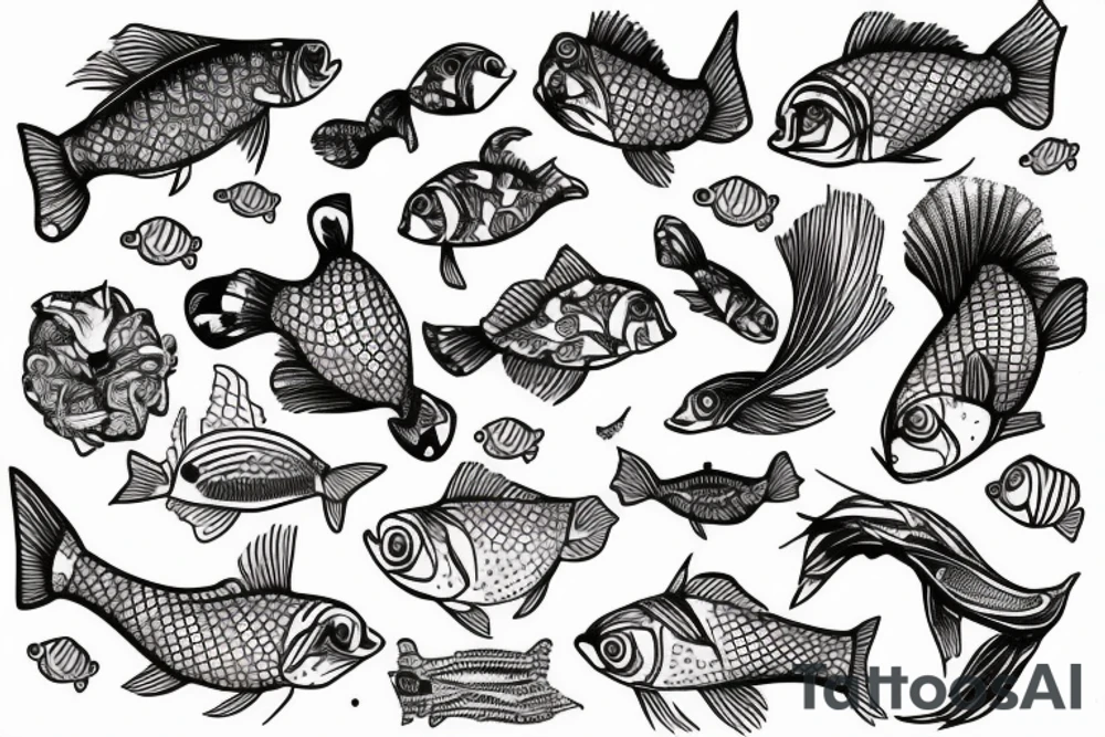 fish in underwear tattoo idea