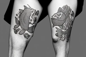 fish in underwear tattoo idea