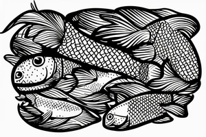 fish in underwear tattoo idea