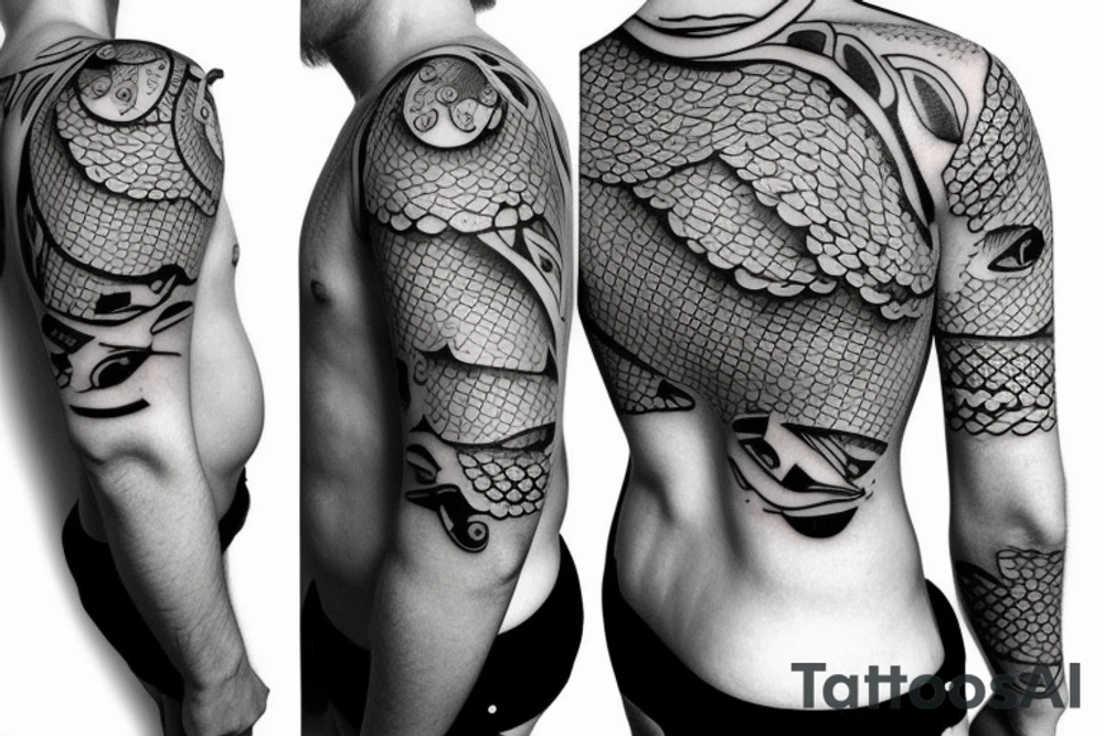 fish in underwear tattoo idea