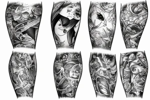 Fish with a slip underwear tattoo idea