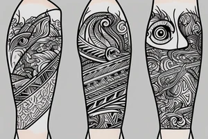 Fish with a slip underwear tattoo idea