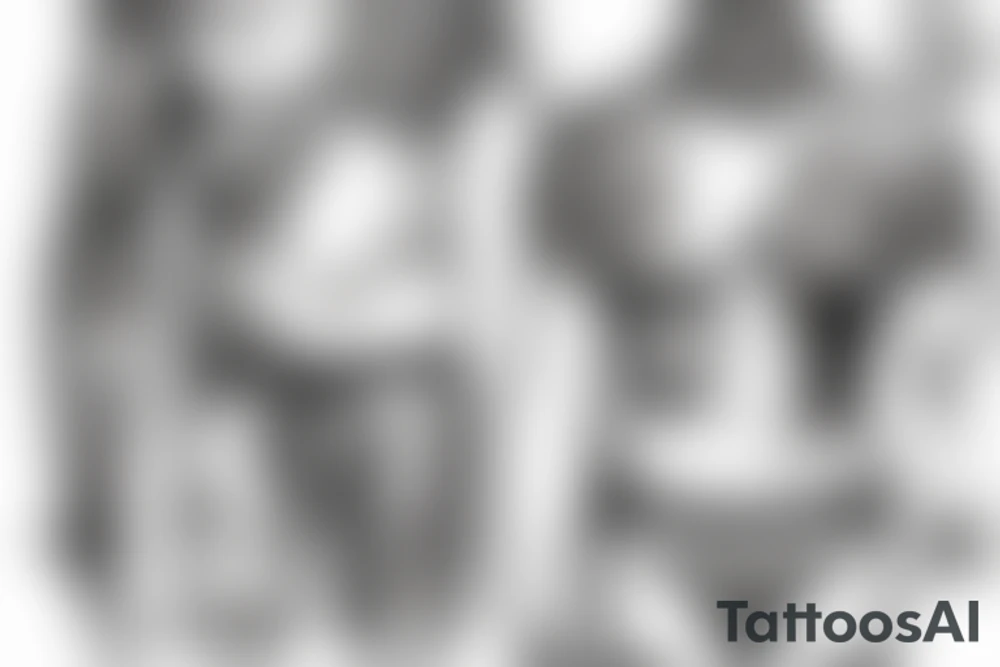 Fish with a slip underwear tattoo idea