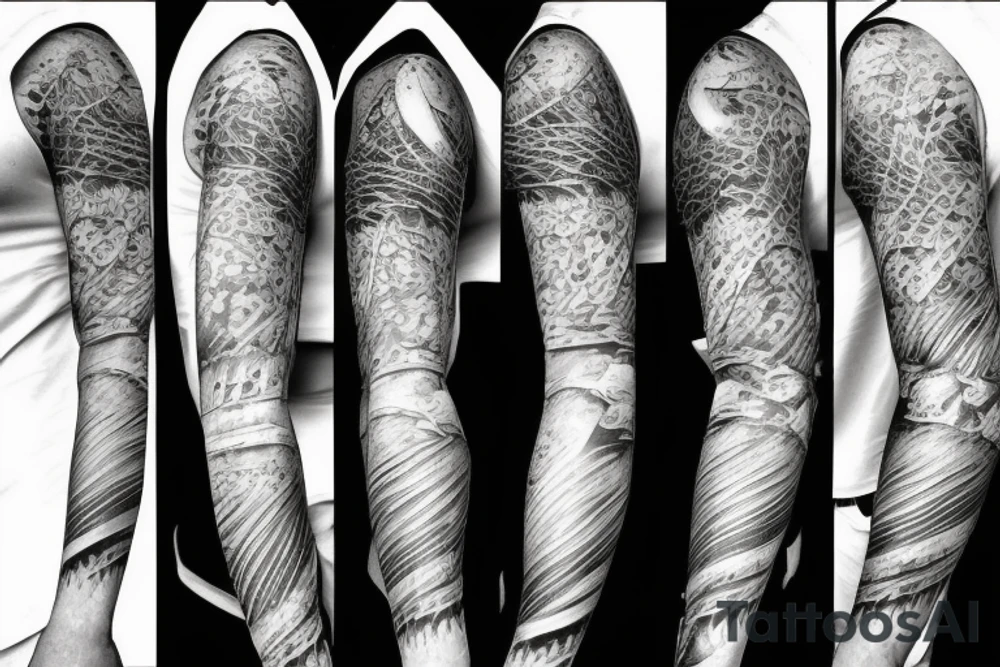 Fish with a slip underwear tattoo idea