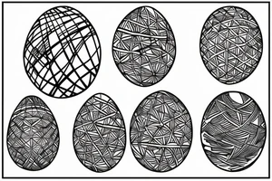 Egg on a toast tattoo idea