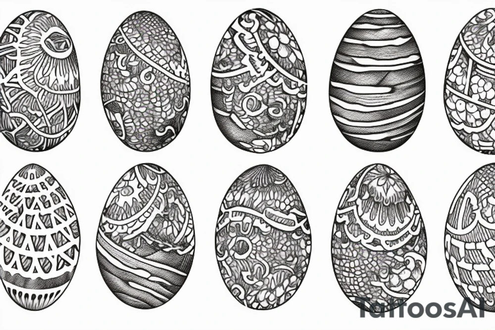 Egg on a toast tattoo idea