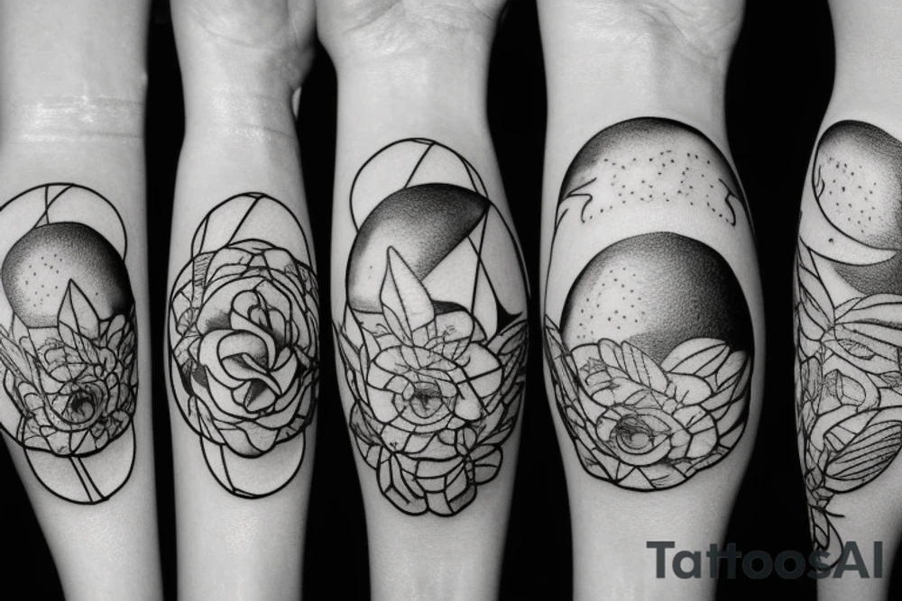 Egg on a toast tattoo idea