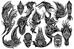 ethereal power tattoo idea