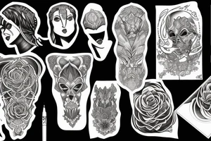 ethereal power tattoo idea