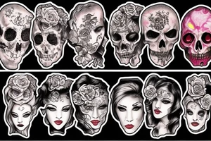 Scene of hell tattoo idea
