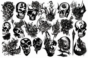 dark vendetta tattoo idea