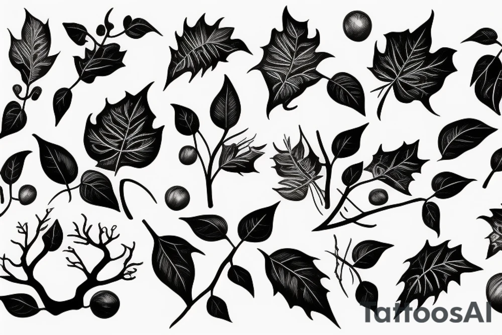 vines tattoo idea