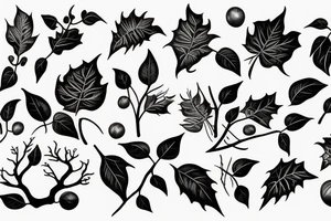 vines tattoo idea