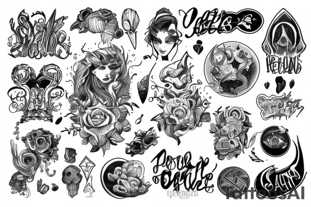 not of this earth tattoo idea