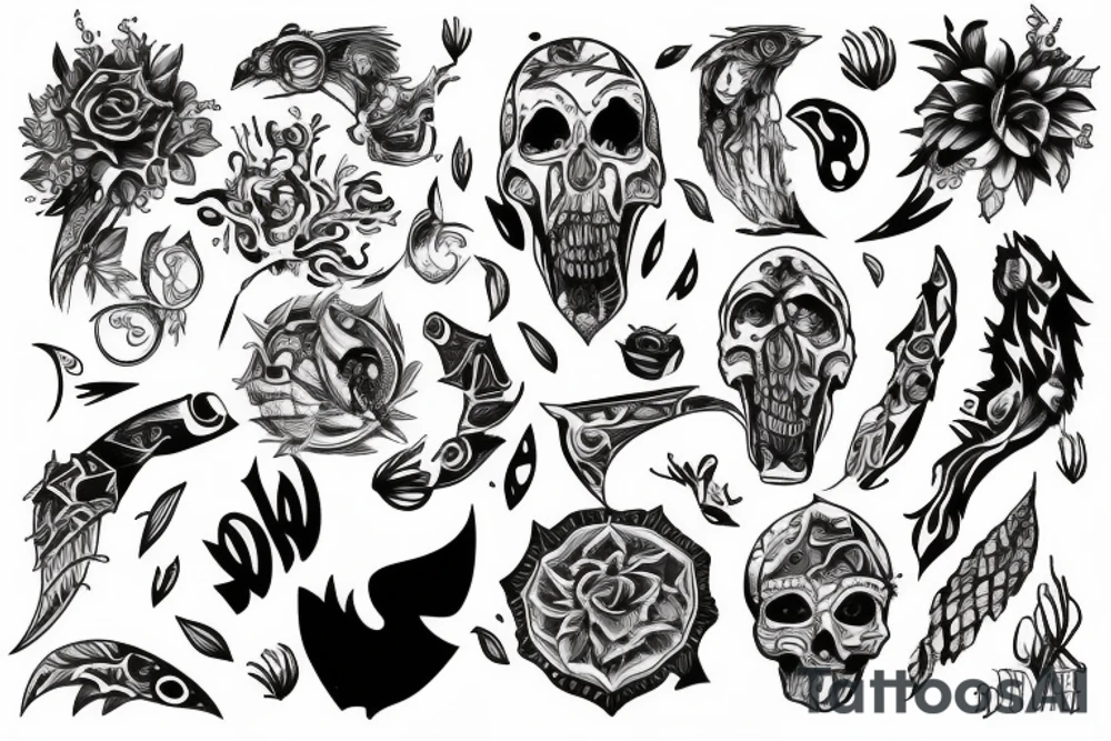 not of this earth tattoo idea