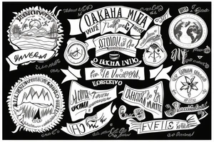 Tattoo celebrating the five states where I have lived: Oklahoma, Maine, Iowa, Mississippi, and Ohio. tattoo idea