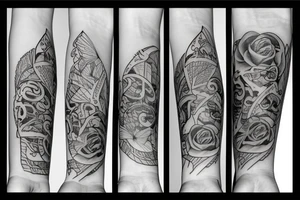 A tattoo honoring my Four children tattoo idea