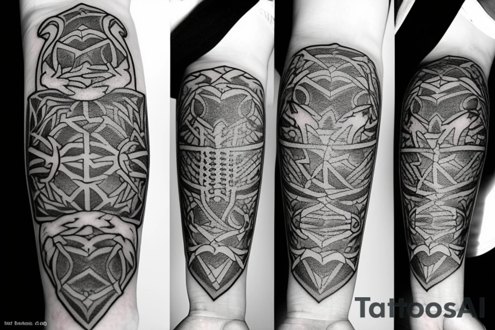 Four sons tattoo idea