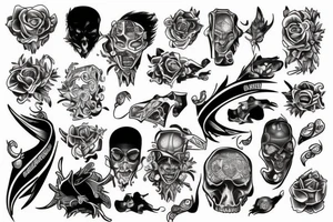 Four sons tattoo idea