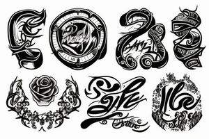 Four sons tattoo idea