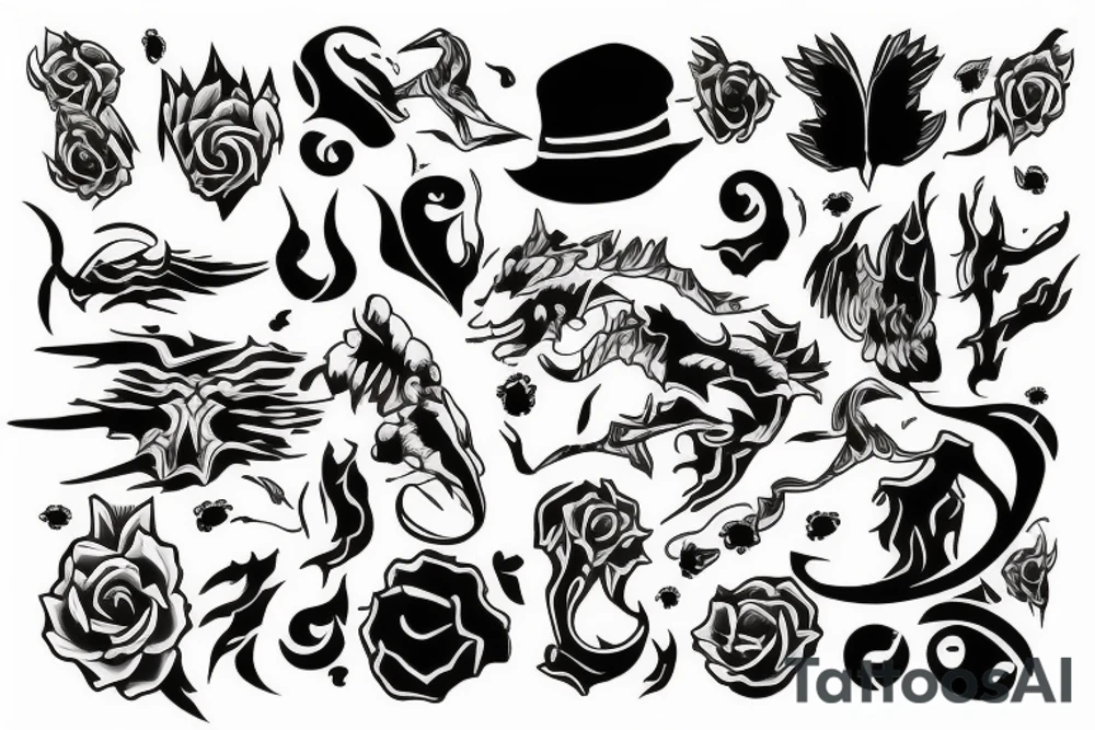 Four sons tattoo idea