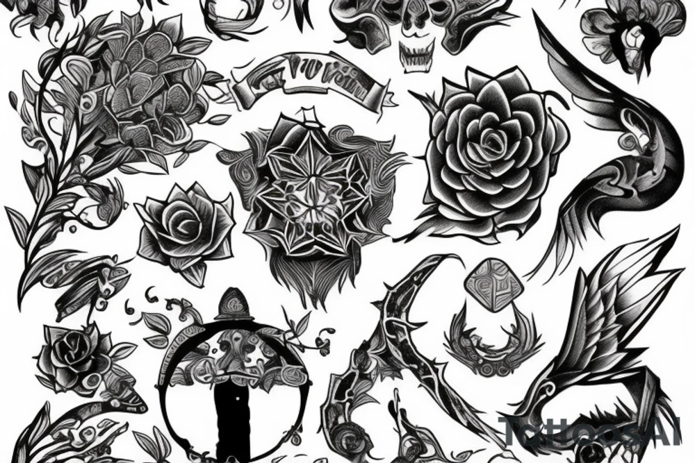 Writing tattoo idea