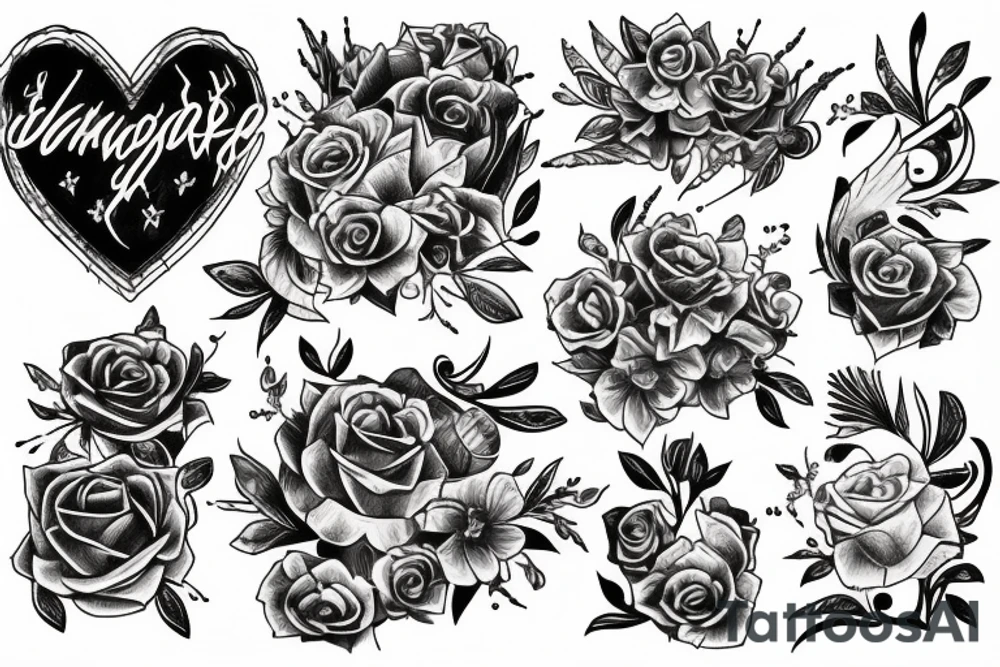 Writing tattoo idea