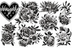 Writing tattoo idea