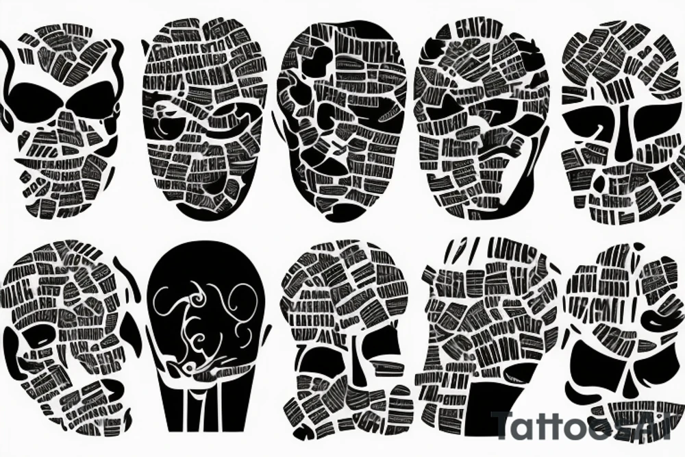 Newspapers tattoo idea
