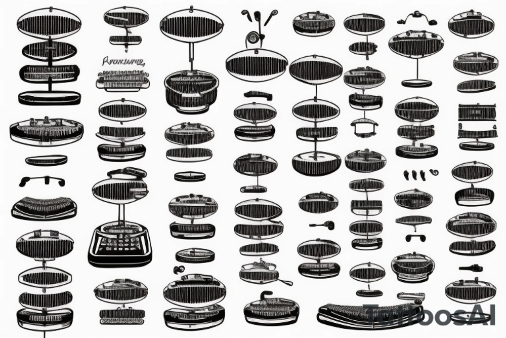 Typewriter tattoo idea