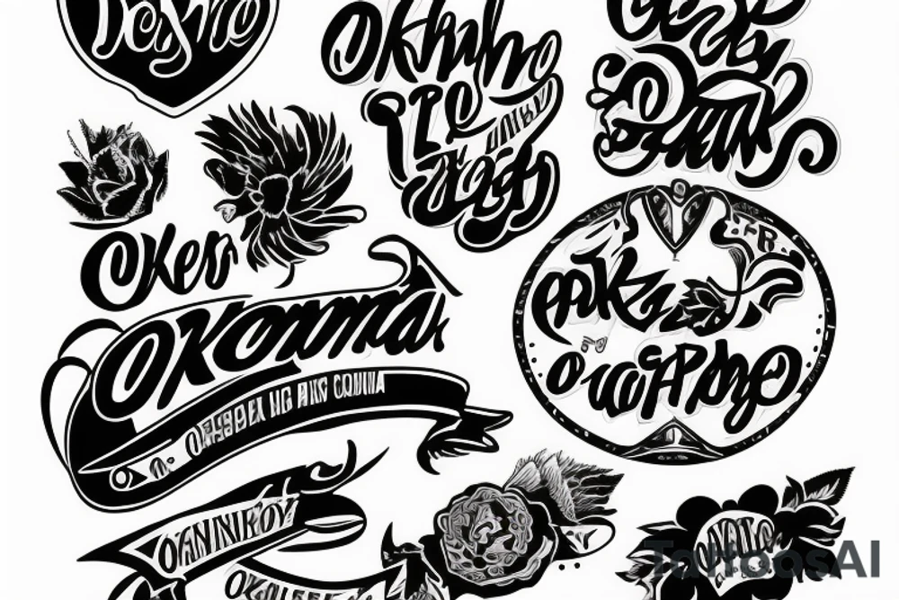 Oklahoma tattoo idea