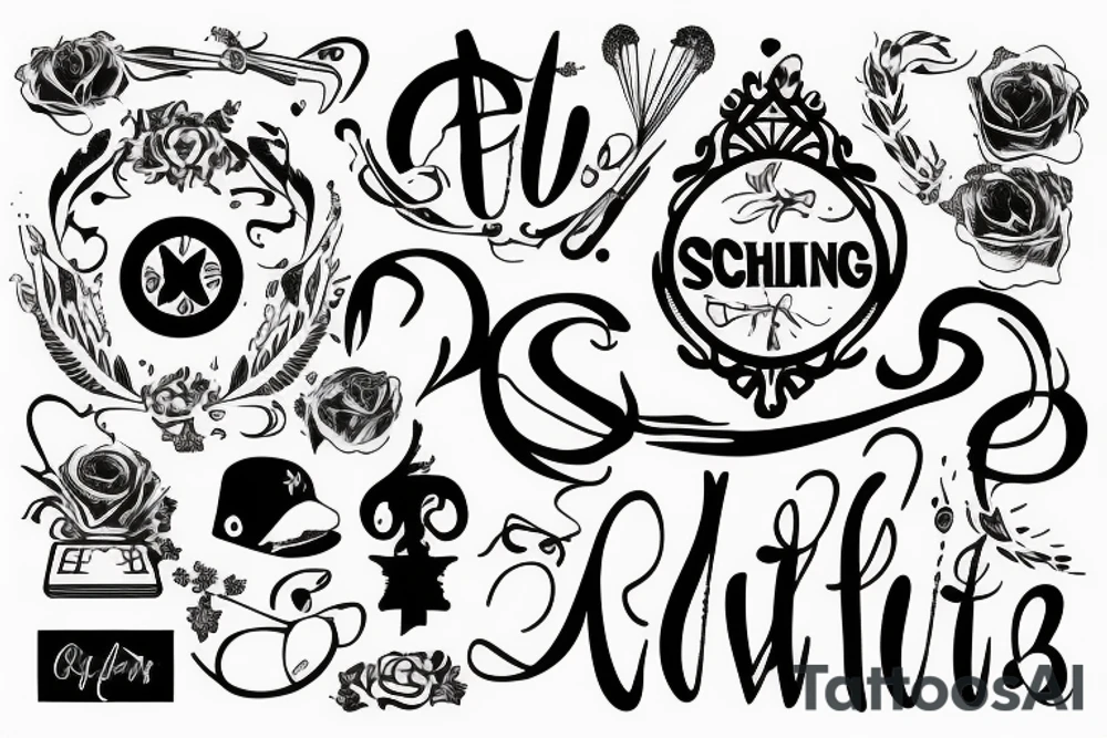 Songwriting tattoo idea