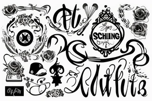 Songwriting tattoo idea