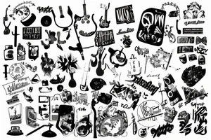 Songwriting tattoo idea