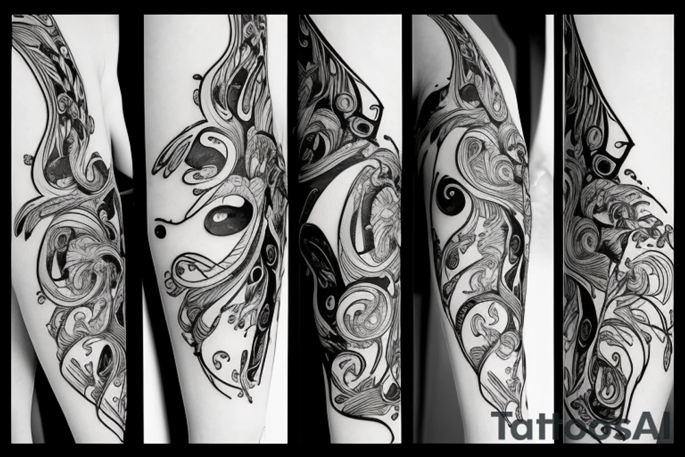 Violin tattoo idea