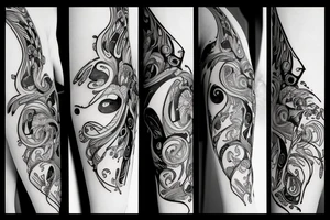 Violin tattoo idea