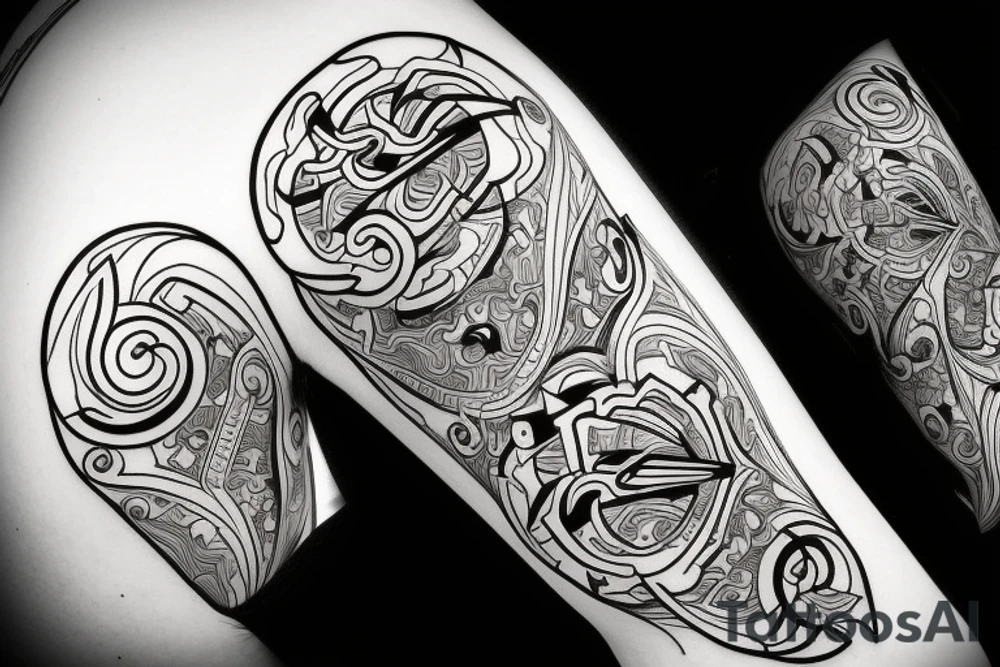 Violin tattoo idea