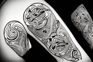 Violin tattoo idea