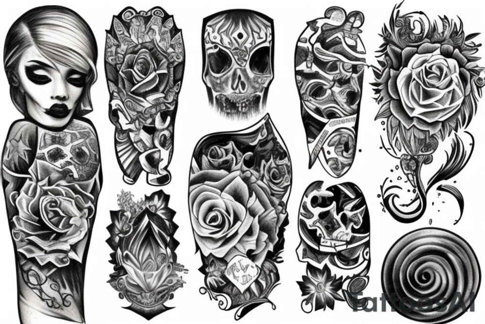 Sleeves tattoo idea